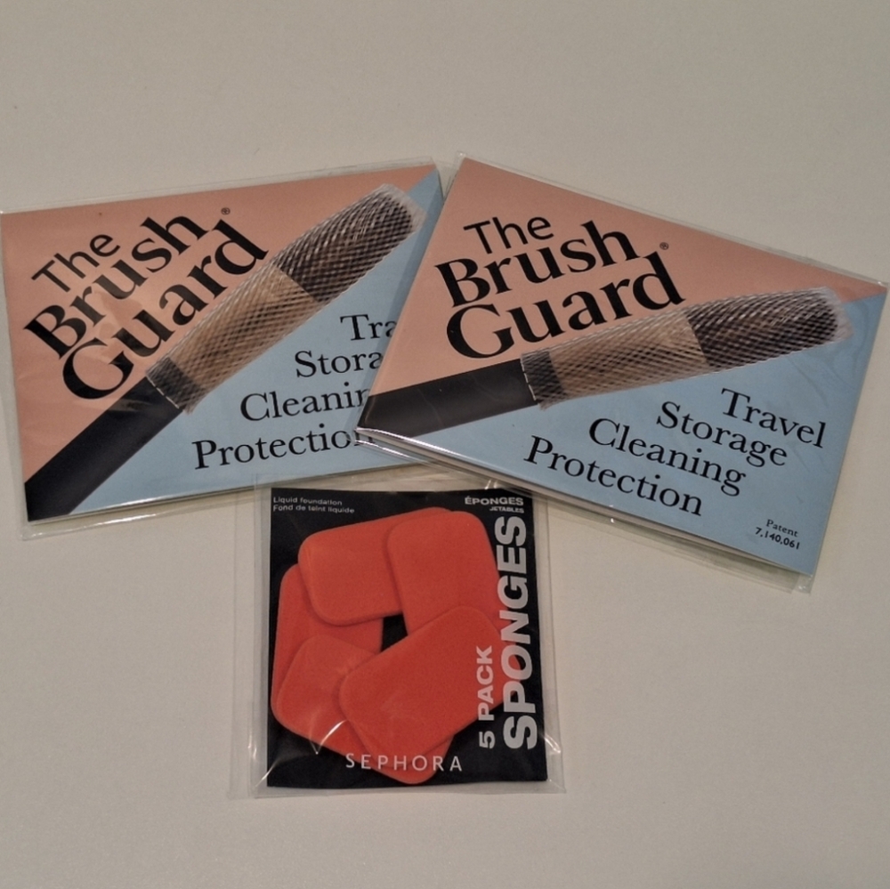 Sephora sponges & The Brush Guard  Bundle